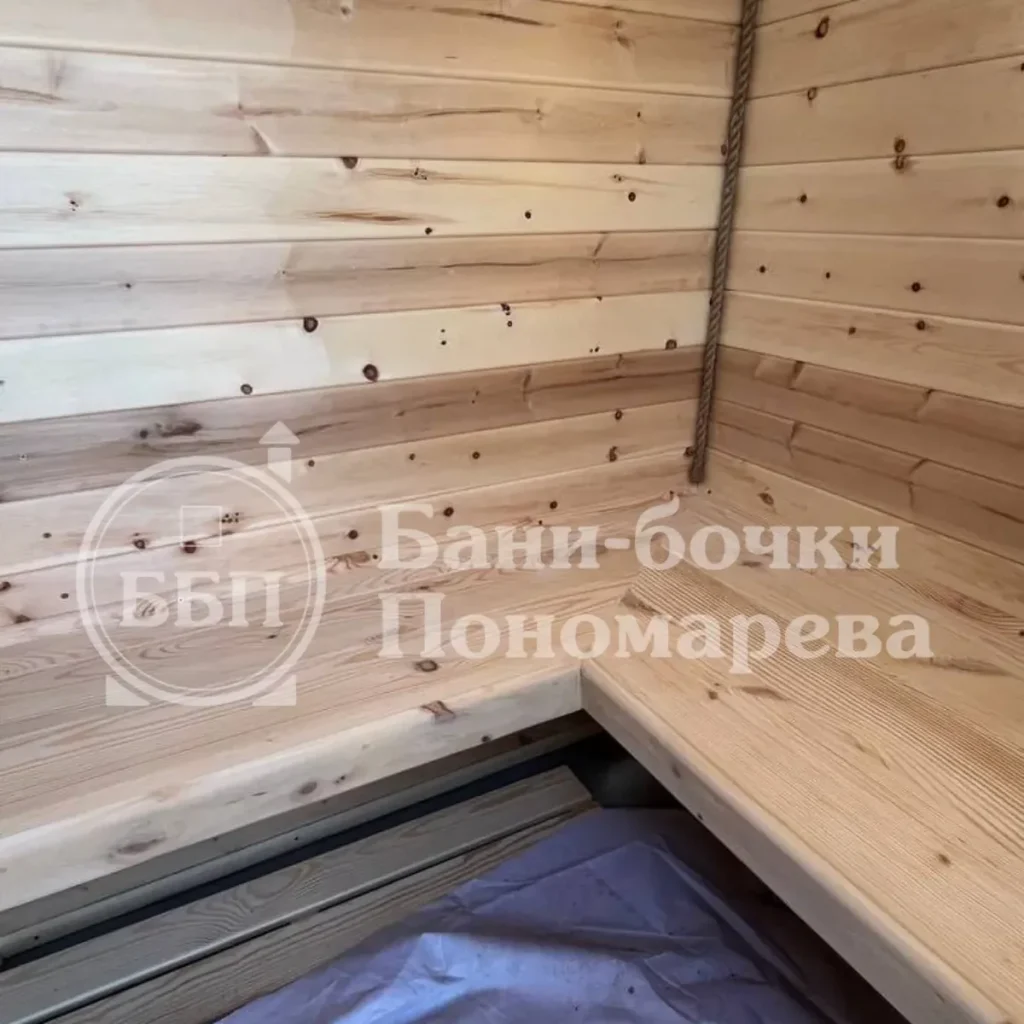 Баня-квадро: полки. Красноярск.