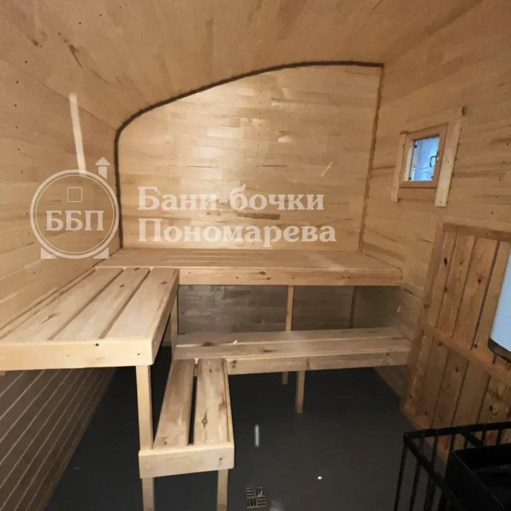 Баня «парус»: полки. Красноярск.